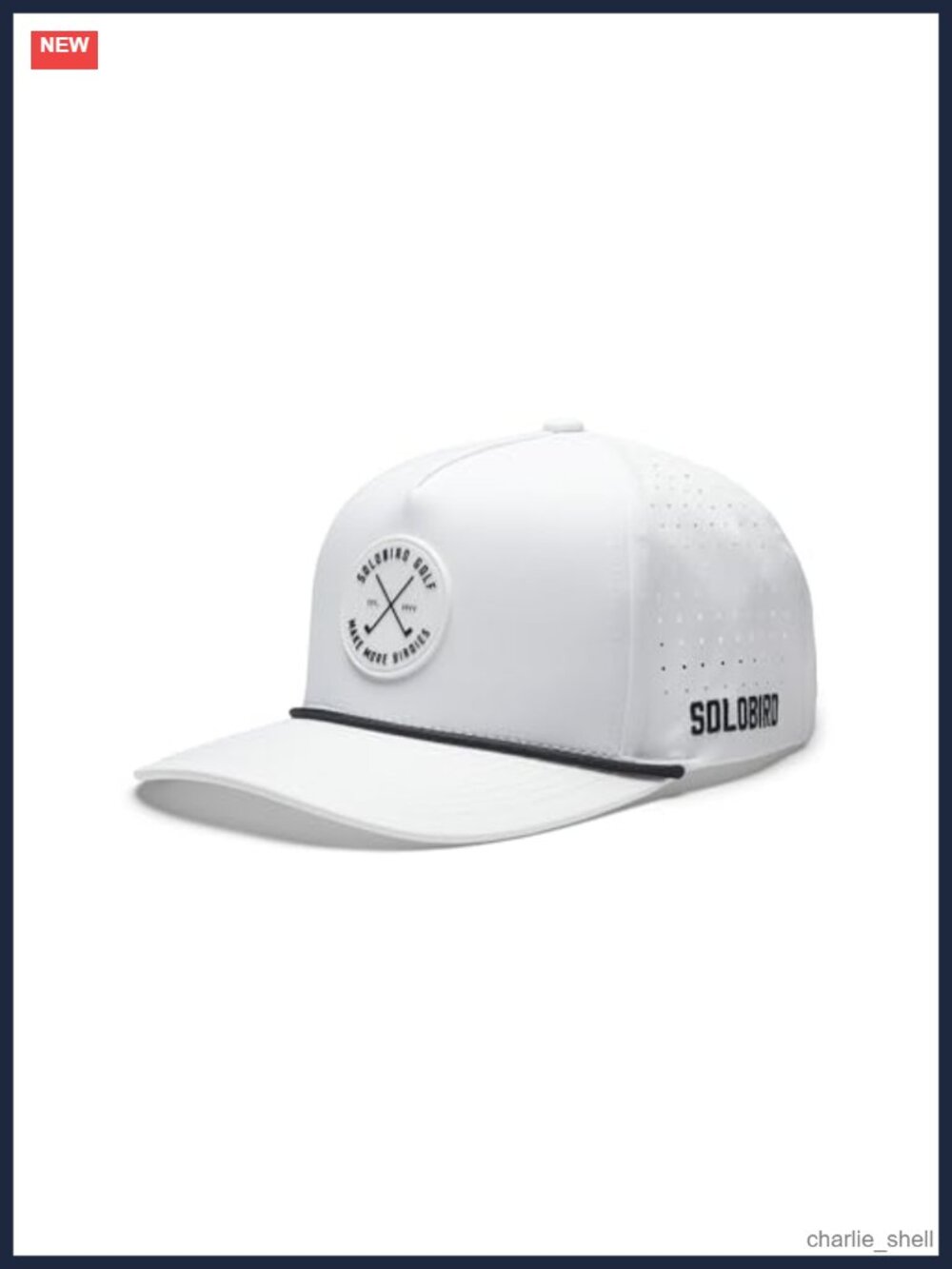 Golf Snapback Hat Nylon Spandex Adjustable Rope Baseball Cap